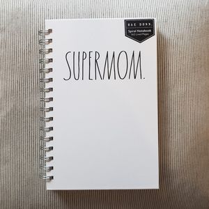 Rae Dunn Supermom notebook